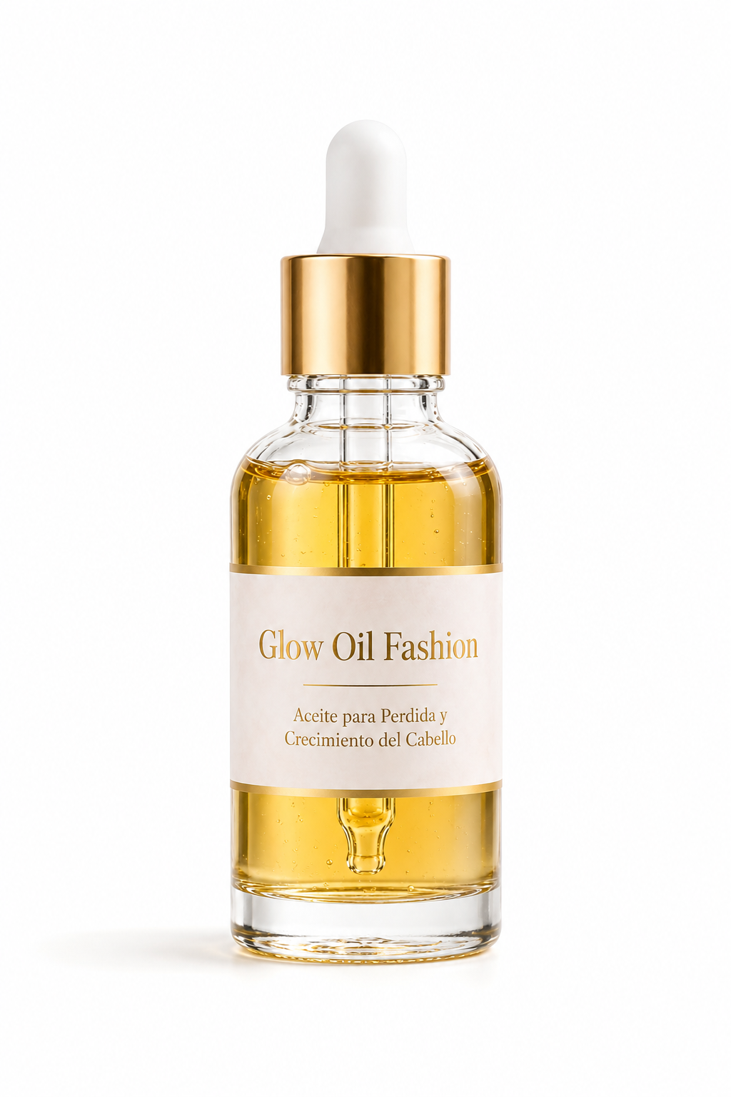 Glow Oil Fashion - Aceite para Pérdida y Crecimiento del Cabello